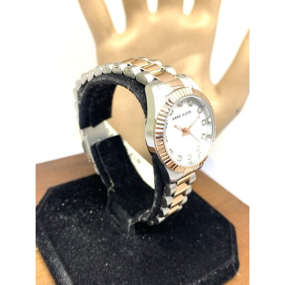 Anne Klein Women\'s Watch AK-5441 Quartz Mother of Pearl Dial Two Tone Steel 26mm main image 7